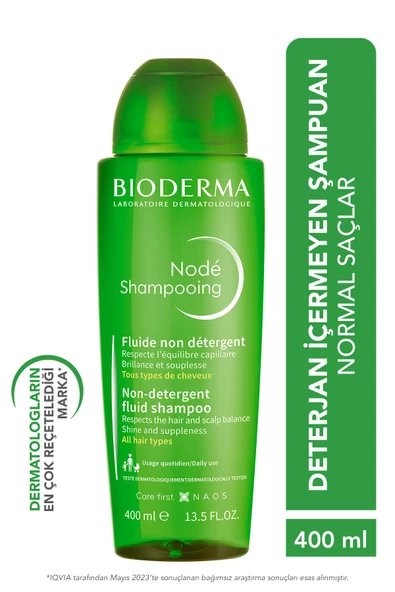 Smooth Hair - Node Fluid Shampoo Detergent-Free Hair Care Shampoo 400 ml-PSSN965 ürün görseli 1
