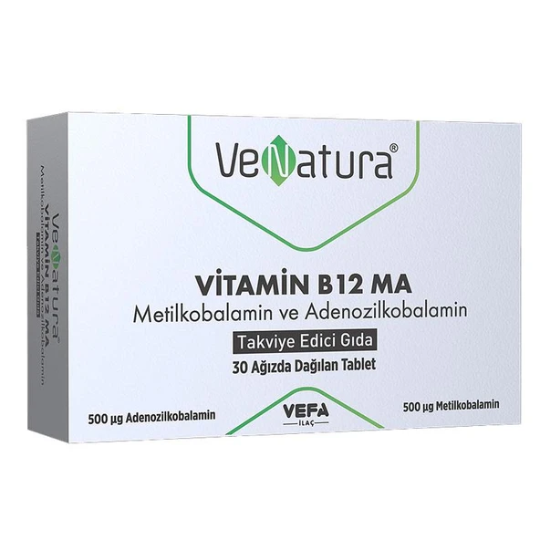 VeNatura Vitamin B12 MA 30 Tablet ürün görseli 1