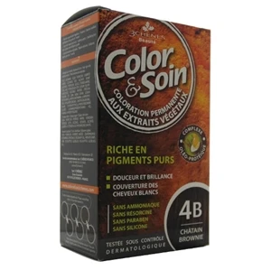 Color and Soin Tamamen Bitkisel Organik Saç Boyası 4B Brovni Kestanesi ürün görseli 1