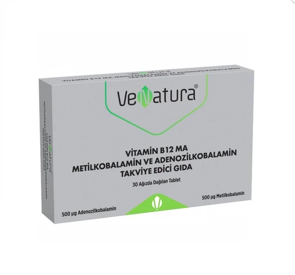 VeNatura Vitamin B12 MA 30 Tablet ürün görseli 1
