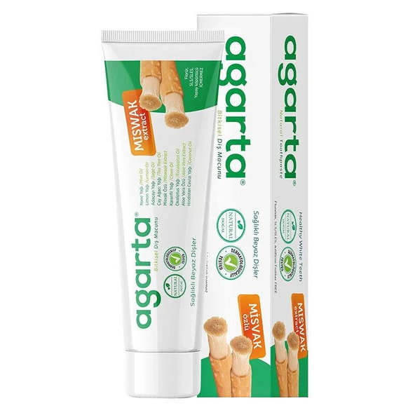 Agarta Doğal Misvak Özlü Diş Macunu 100 ml ürün görseli 1
