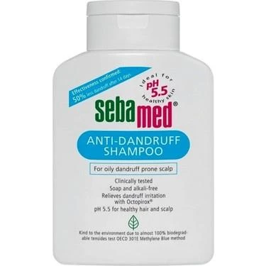 Sebamed Kepek Karşıtı Anti-Dandruff Şampuan 400 ML - Diş Beyazlatıcı Köpük Hediye ürün görseli 1