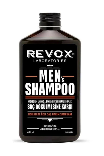 Revox Men Shampoo Saç Dökülmesine Karşı Şampuan 400 ml ürün görseli 1