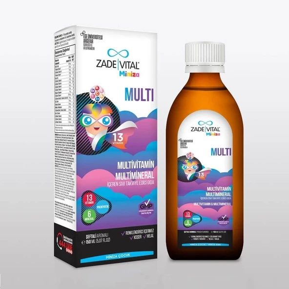 Zade Vital Miniza Multi 150 ml ürün görseli 1