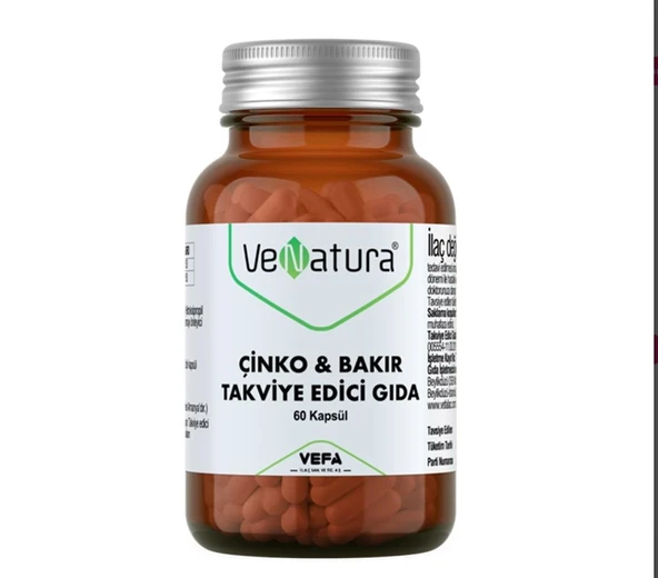 Venatura Çinko & Bakır 60 Kapsül ürün görseli 1