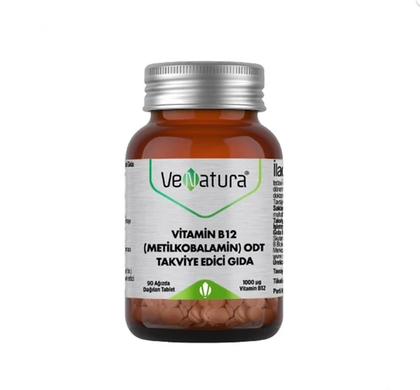 Venatura Vitamin B12 Metilkobalamin ODT 90 Tablet ürün görseli 1