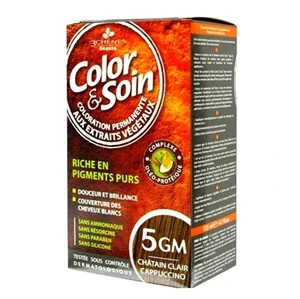 Color and Soin Tamamen Bitkisel Organik Saç Boyası 5GM - Açık Kahverengi ürün görseli 1