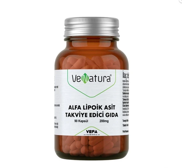 VeNatura Alfa Lipoik Asit Takviye Edici Gıda 90 Kapsül ürün görseli 1