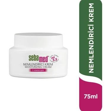 Sebamed Nemlendirici Günlük Bakım Kremi 75 ml - Diş Beyazlatıcı Köpük Hediye ürün görseli 1