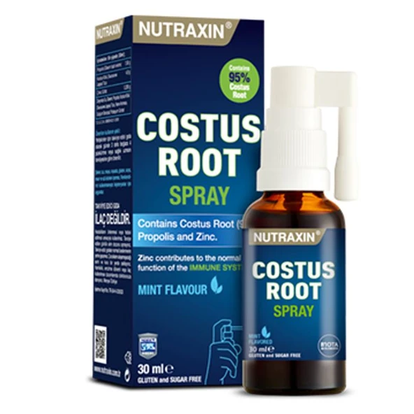 Nutraxin Costur Root Nane Aromalı Sprey 30 ml ürün görseli 1