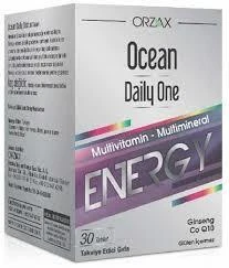 Ocean Daily One Energy 30 Tablet - Diş Beyazlatıcı Köpük Hediye ürün görseli 1