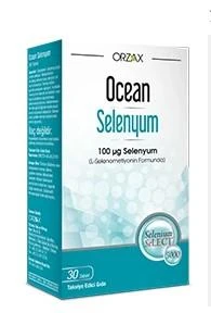 Orzax Ocean Selenyum Takviye Edici Gıda 30 Kapsül ürün görseli 1