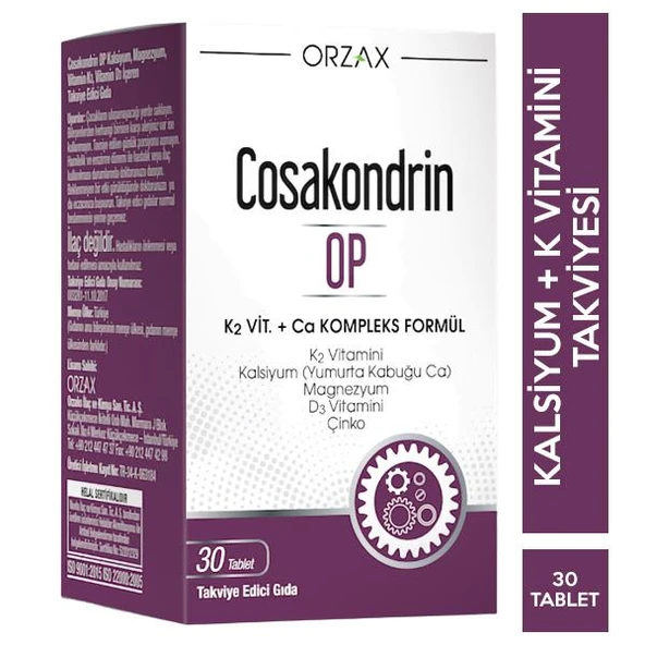 Ocean Cosakondrin-Op 30Tablet - Diş Beyazlatıcı Köpük Hediye ürün görseli 1