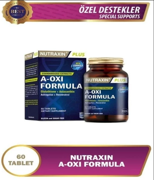 Nutraxin A-Oxi Formula 60 Tablet ürün görseli 1