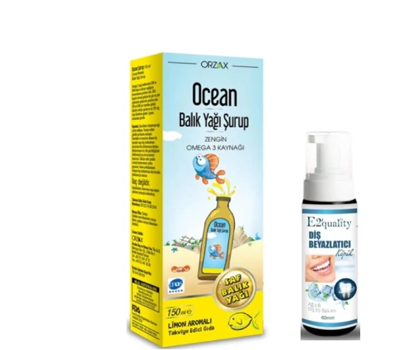 Orzax Ocean Omega3 Şurup 150 ml - Limon ürün görseli 1