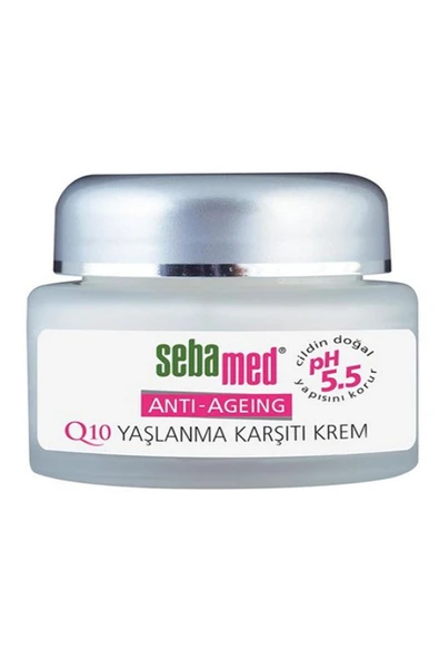 Q10 YAŞLANMA KARŞITI VE KIRIŞIKLIK ÖNLEYİCİ CİLT BARİYERİ ONARICI KREM 50ML GKHAİR791 ürün görseli 1