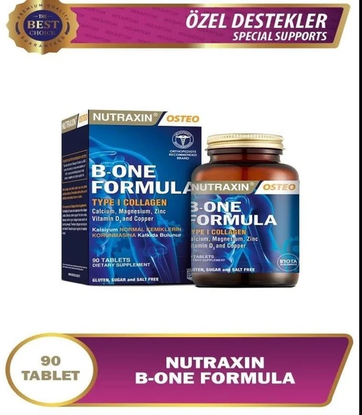 Nutraxin B-One Formula 90 Tablet ürün görseli 1