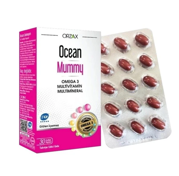 Orzax Ocean Mummy 30 Kapsül ürün görseli 1