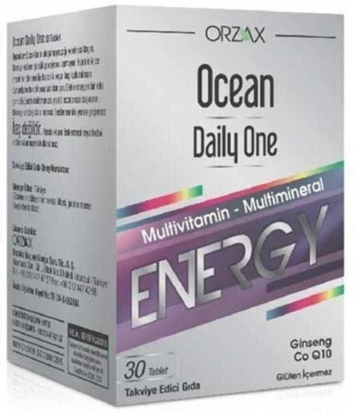 Ocean Daily One Energy 30 Tablet ürün görseli 1