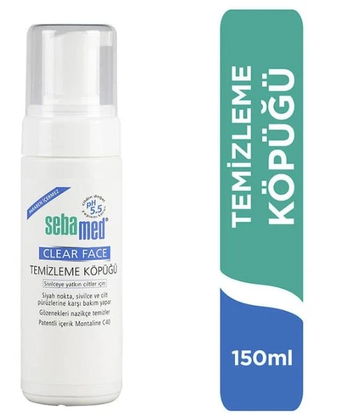 Sebamed Clear Face Yüz Temizleme Köpüğü 150ml ürün görseli 1