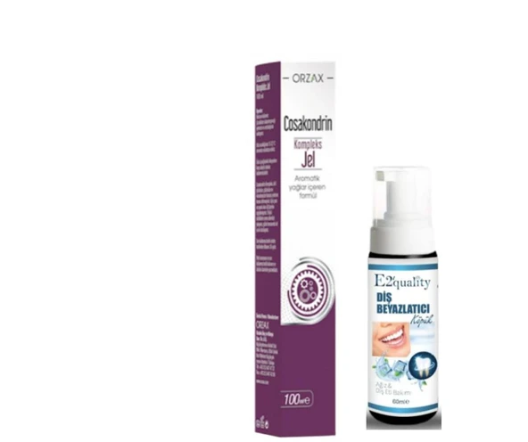 Orzax Cosakondrin Jel 100ml - Diş Beyazlatıcı Köpük Hediye ürün görseli 1
