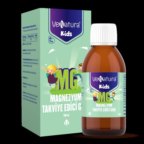 VeNatura Kids Magnezyum Takviye Edici Gıda 100 ml ürün görseli 1