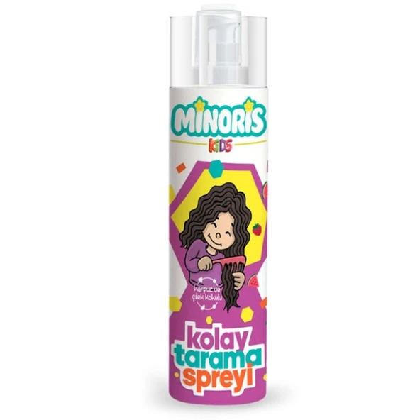 Minoris Kids Organik Kolay Tarama Spreyi 200 ml ürün görseli 1