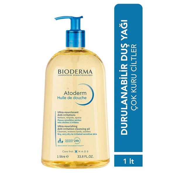 Bioderma Atoderm 24h Huile De Douche 1lt - Diş Beyazlatıcı Köpük ürün görseli 1