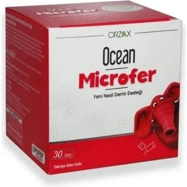 Orzax Ocean Microfer Takviye Edici Gıda 30 Saşe ürün görseli 1