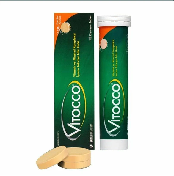 Vitocco 15 Efervesan Tablet ürün görseli 1