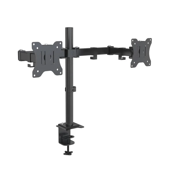 EXVEGA 13-27EXVEGA 13-27 inç LCD / LED İkili Monitör Tutucu Ayarlanabilir Kol Vesa Monitör Standı EX788 LCD / LED İkili Monitör Tutucu Ayarlanabilir Kol Vesa Monitör Standı EX788 ürün görseli 1