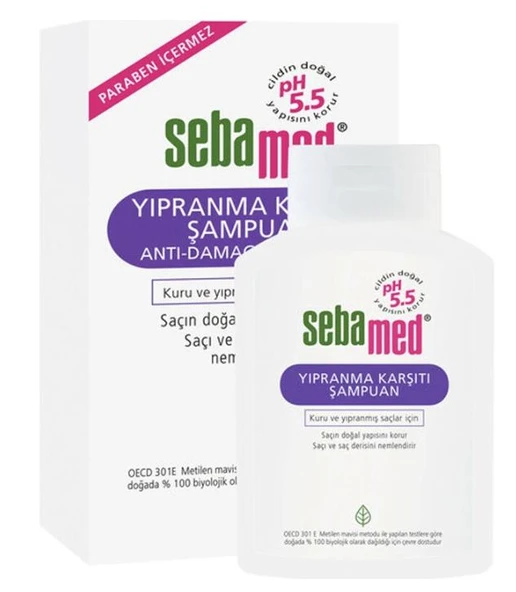 Sebamed Yıpranma Karşıtı Şampuan 200 ml ürün görseli 1