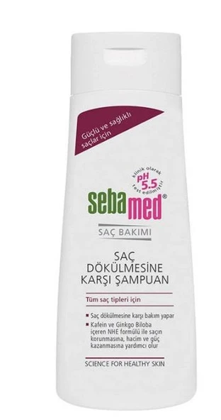 Sebamed Saç Dökülmesine Karşı Şampuan 400 ml- Diş Beyazlatıcı Köpük Hediye ürün görseli 1