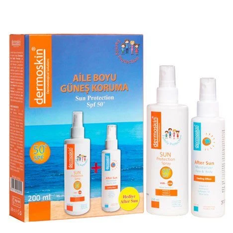 Dermoskin Aile Boyu Güneş Koruyucu SET ürün görseli 1