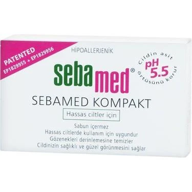 Sebamed Kompakt Sabun 100 gr - Diş Beyazlatıcı Köpük ürün görseli 1
