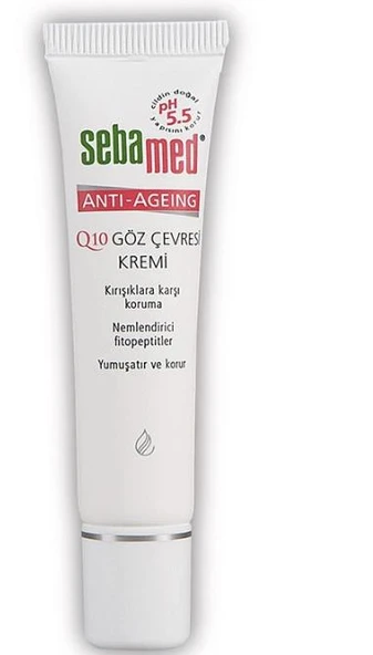 Sebamed Q10 Yaşlanma Karşıtı Göz Çevresi Kremi 15 ml- Diş Beyazlatıcı Köpük Hediye ürün görseli 1