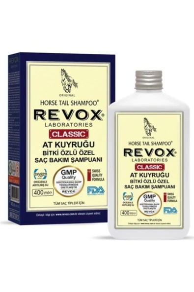 Revox Saç Dökülmelerine Karşı At Kuyruğu Bitki Özlü Saç Bakım Şampuanı ürün görseli 1
