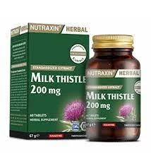 Nutraxin Herbal Milk Thistle 200mg 60 Kapsül ürün görseli 1