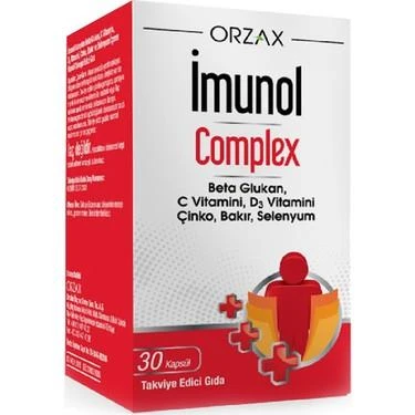 Ocean İmunol Complex Takviye Edici Gıda 30 Kapsül - Diş Beyazlatıcı Köpük Hediye ürün görseli 1