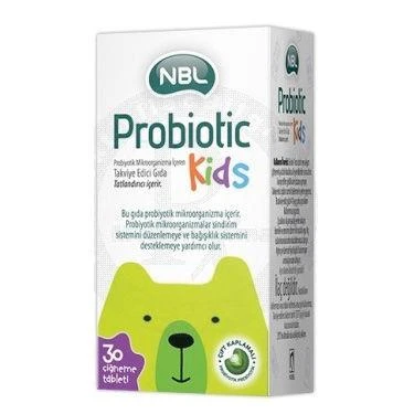 NBL Probiyotik Kids 30 Tablet ürün görseli 1