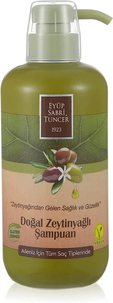 Eyüp Sabri Tuncer Doğal Zeytinyağlı Şampuan 600 Ml Pe Şişe ürün görseli 1
