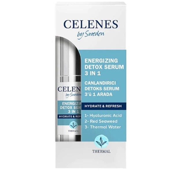 Celenes By Sweden Canlandırıcı Detoks Serum 3ü1 Arada ürün görseli 1