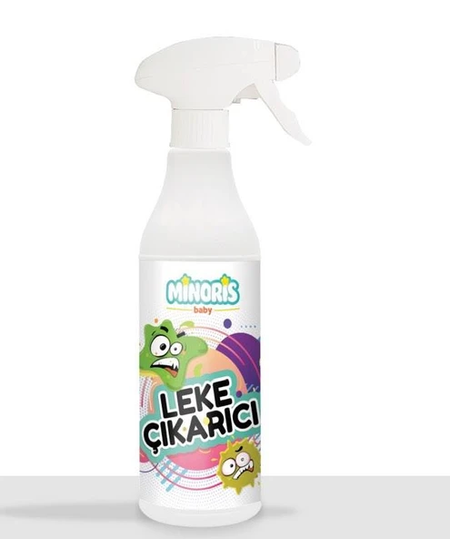 Minoris Baby Çocuklar İçin Tamamen Doğal Organik Leke Çıkarıcı 500 ml ürün görseli 1