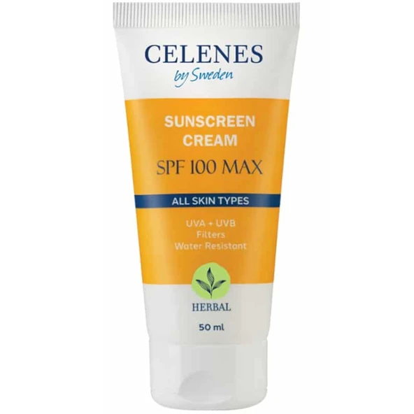 Celenes By Sweden Spf 100 Max Güneş Koruyucu Krem 50 ml ürün görseli 1
