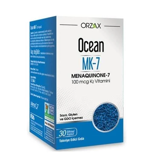 Orzax Ocean MK-7 30 Kapsül ürün görseli 1