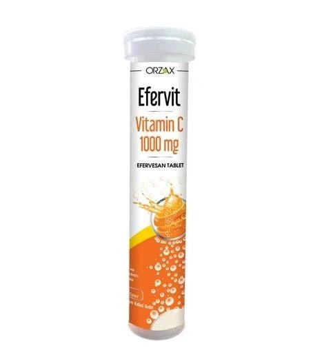 Orzax Efervit Vitamin C 1000mg 20 Tablet ürün görseli 1