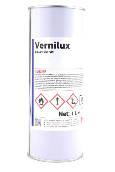 Duver Vernilux Profesyonel 1 Litre Rugan Temizleyici ürün görseli 1