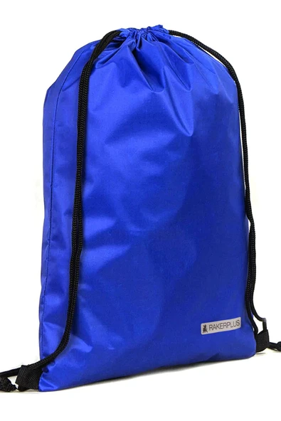 Rakerplus Saks Mavi 32x45 cm Su Geçirmez Büzgülü Krampon ve Spor Çantası ürün görseli 1