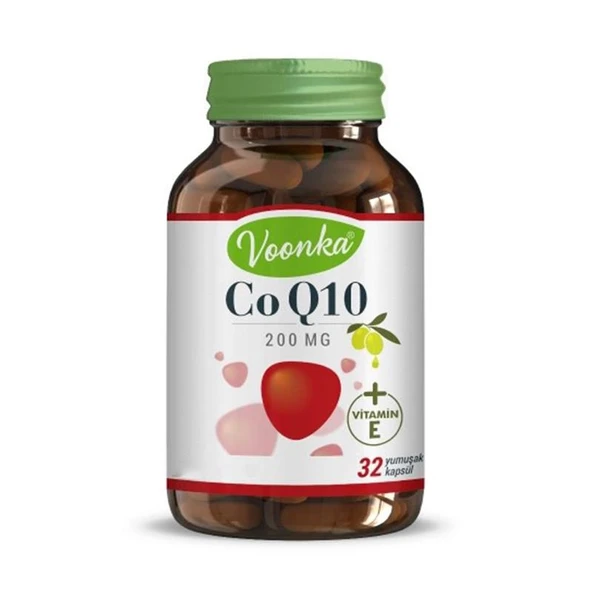 Voonka CoQ10 200mg 32 Yumuşak Kapsül ürün görseli 1