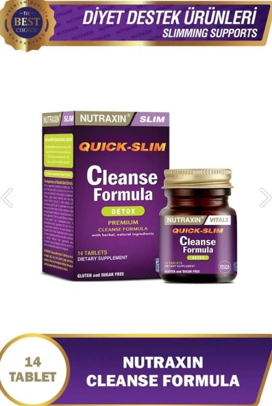 Nutraxin Cleanse Formula 7 14 Tablet ürün görseli 1